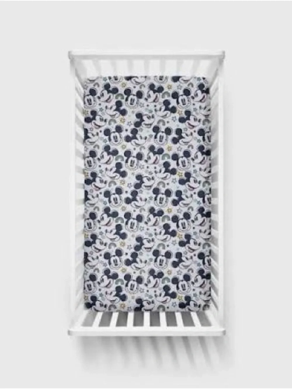 Little Sleepies Mickey Forever Crib Sheet